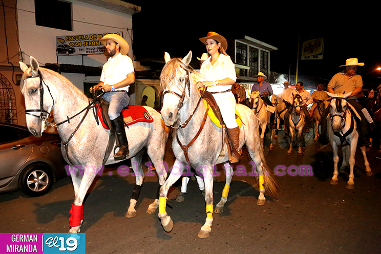 H&iacute;pico nocturno en Masaya exhibe a los mejores ejemplares equinos